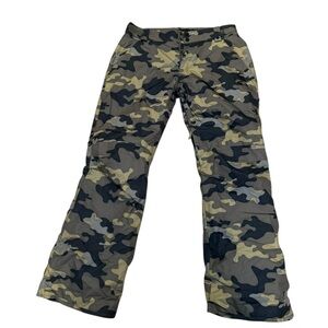 Oakley Camouflage Cargo Pants - Green and Black